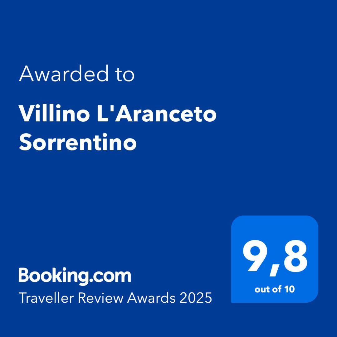 Bed and Breakfast Villino L'Aranceto Sorrentino Meta Exteriér fotografie